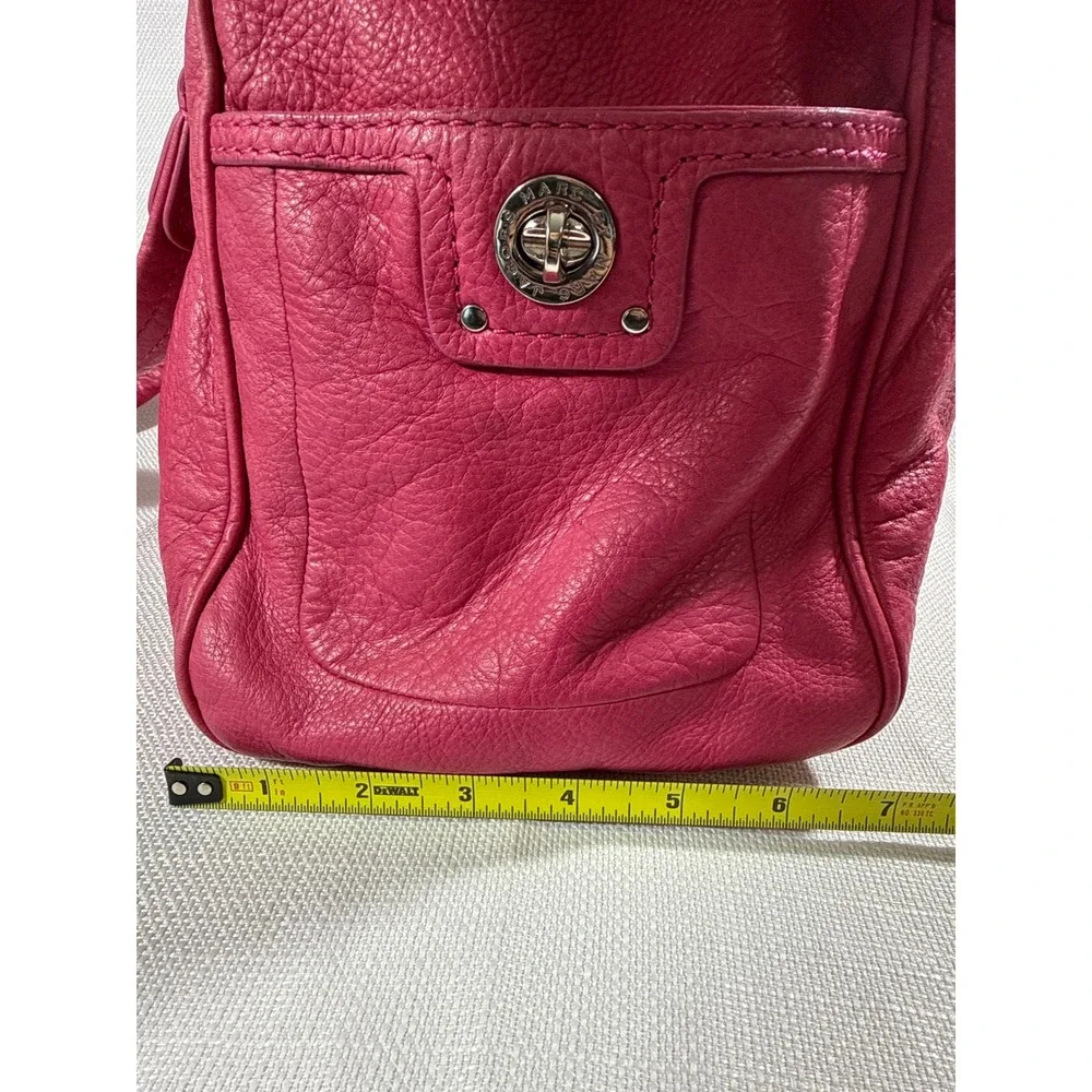 Vintage Marc by Marc Jacobs Dr Q Groovee Hot Pink Leather Satchel Handbag